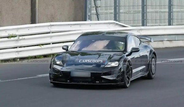 10大配资公司 百公里加速仅需2.1s！保时捷Taycan极致赛道版的谍照曝光